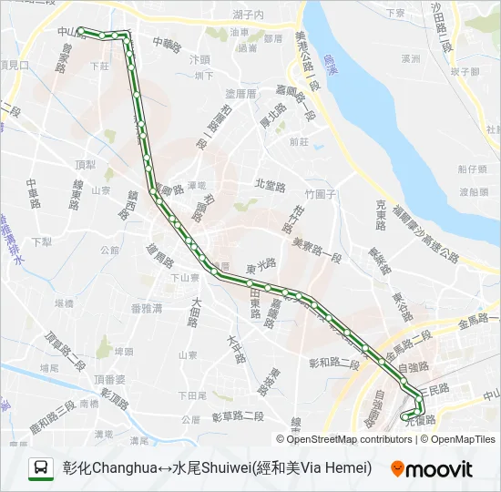 6906 Bus Line Map