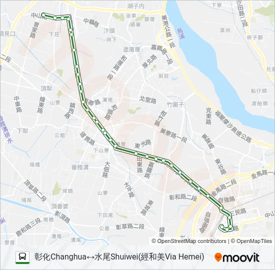 6906 Bus Line Map