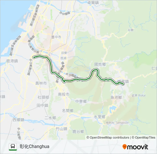 6910 Bus Line Map
