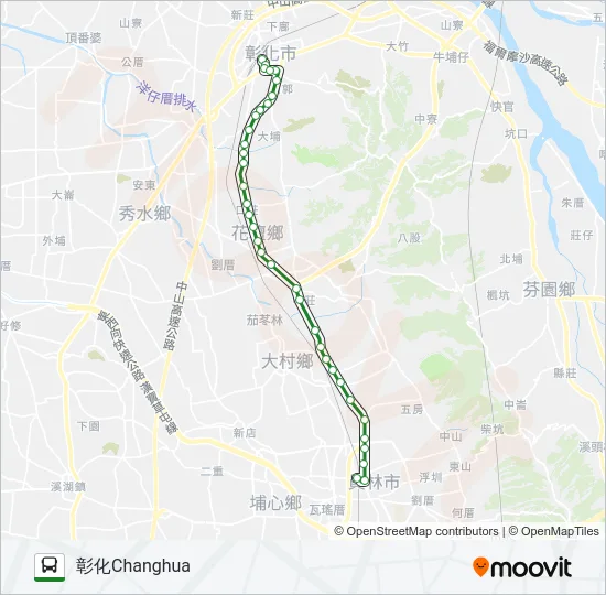 6912 Bus Line Map