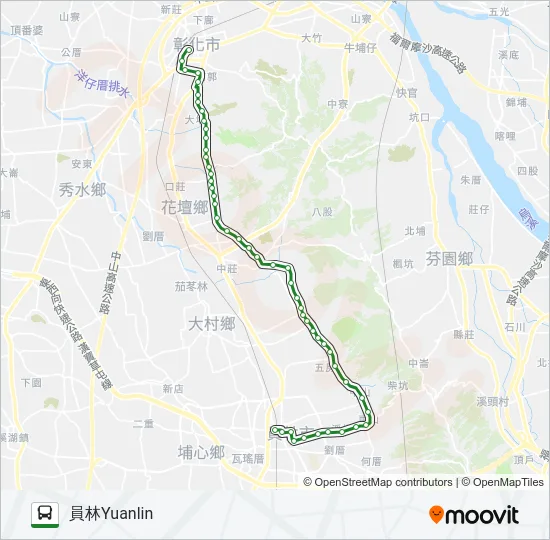 6914 Bus Line Map