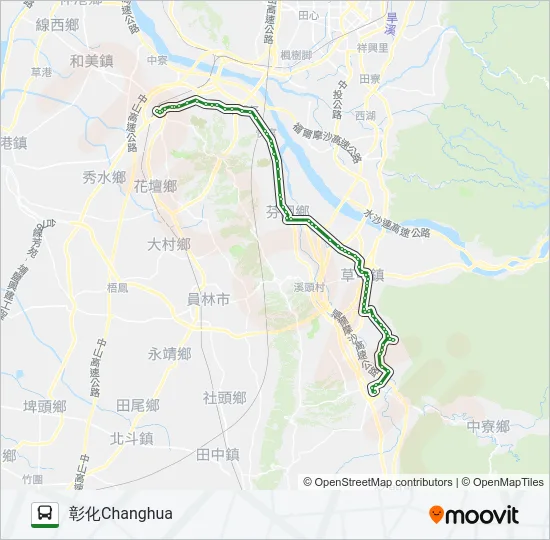 巴士6916的線路圖