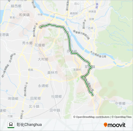 6918 Bus Line Map
