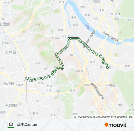 6923 Bus Line Map