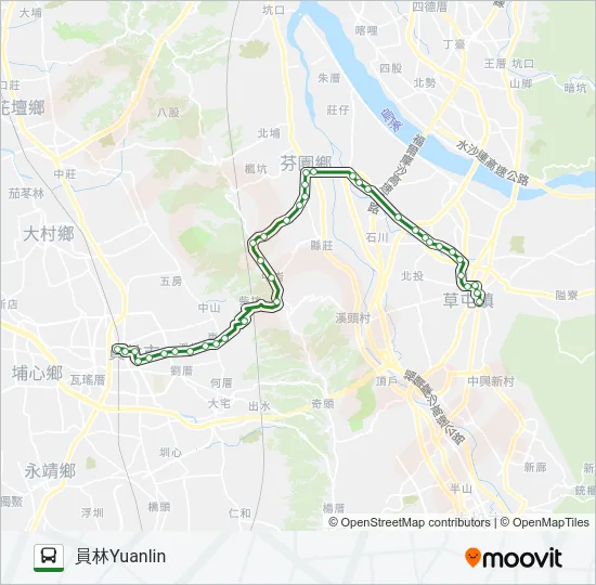 6923 Bus Line Map