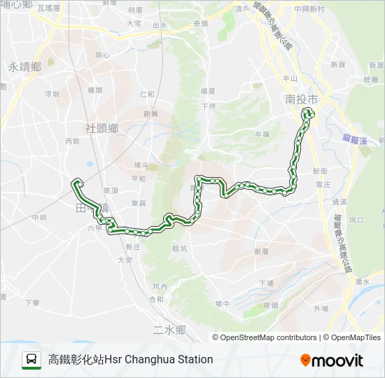 6927 Bus Line Map
