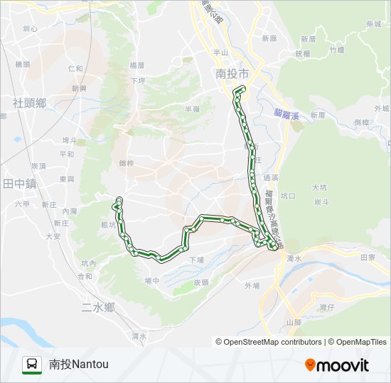 6928 bus Line Map
