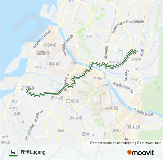 6933 Bus Line Map