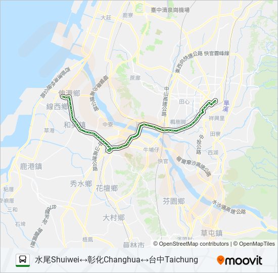 6935 bus Line Map