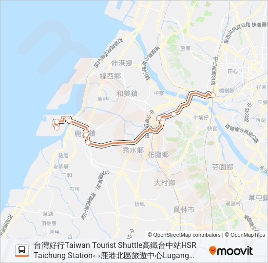 6936 bus Line Map