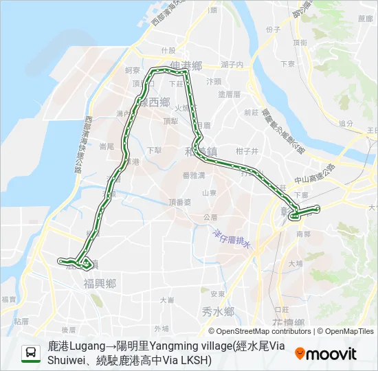 巴士6902A的線路圖