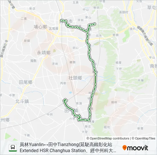 6915B Bus Line Map