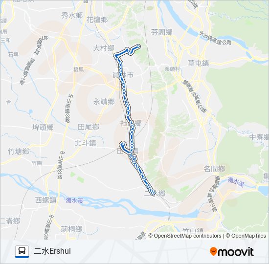 6700 bus Line Map