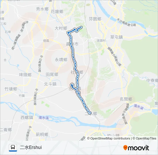 6700 Bus Line Map