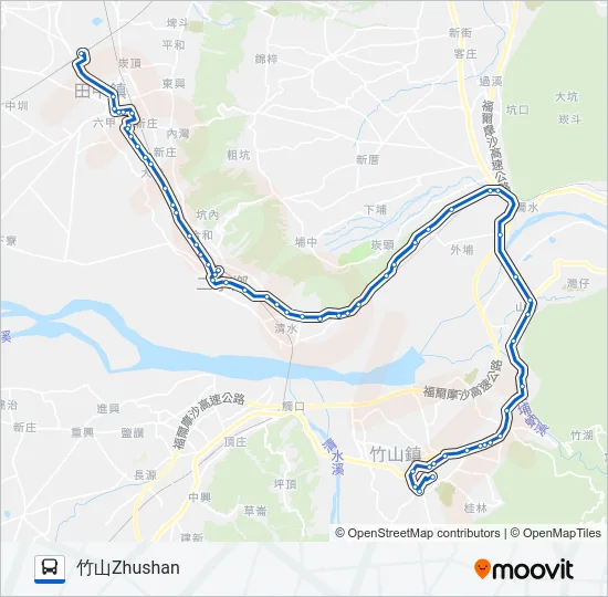 6701 Bus Line Map