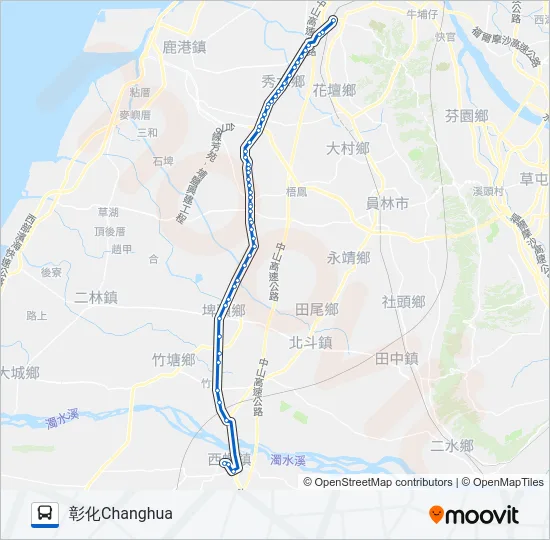 6715 Bus Line Map