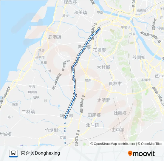 6715 Bus Line Map