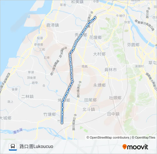 6715 Bus Line Map