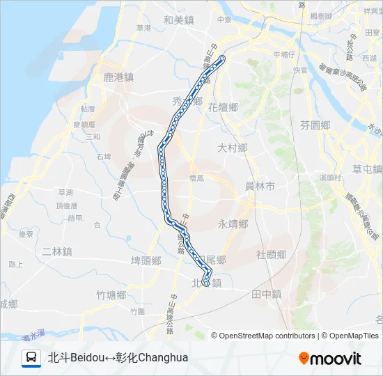 巴士6716的線路圖