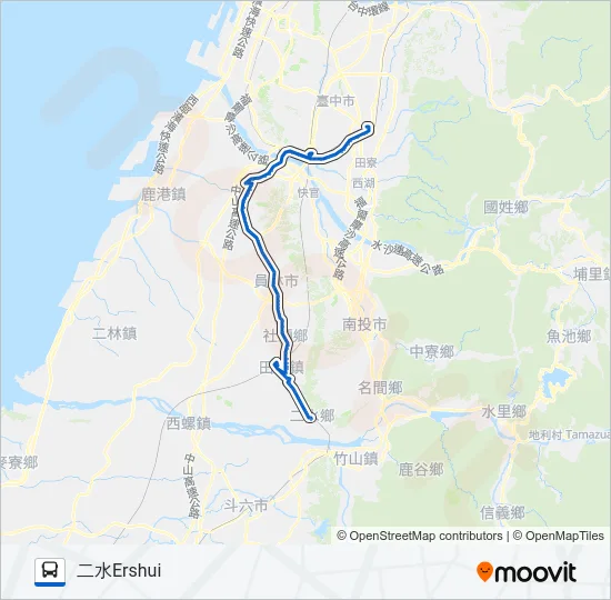 6735 Bus Line Map