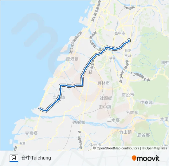 6737 Bus Line Map