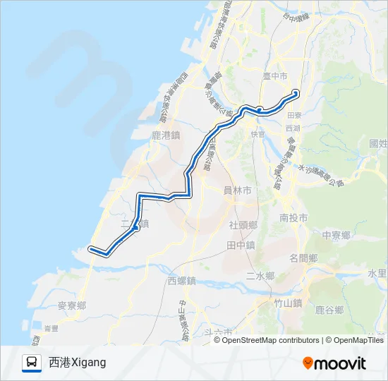 6737 Bus Line Map