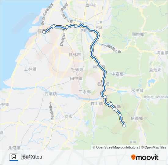巴士9A的線路圖