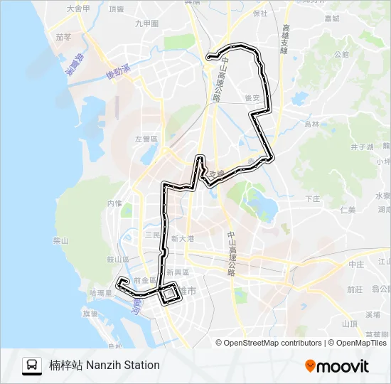 224 Bus Line Map