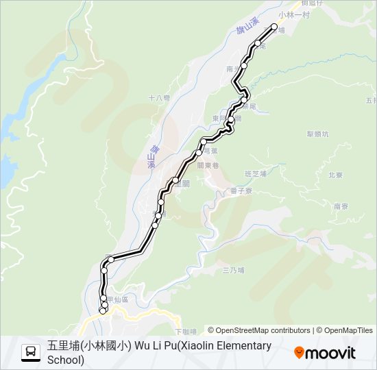 巴士JOY的線路圖
