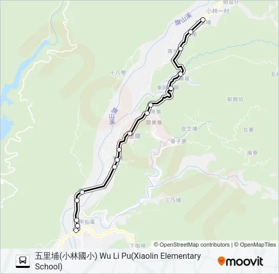 巴士JOY的線路圖