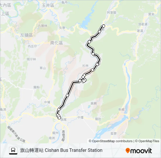 巴士JOY的線路圖