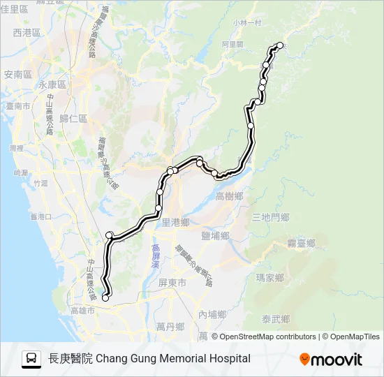 JOY Bus Line Map