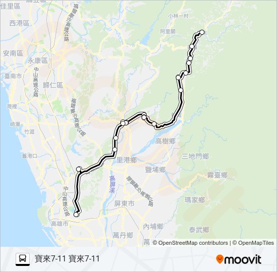 JOY bus Line Map