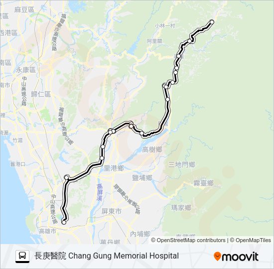 巴士JOY的線路圖