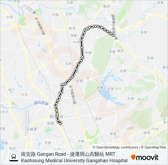 8049區間車 Bus Line Map