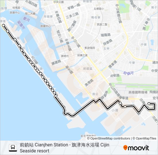 巴士35的線路圖
