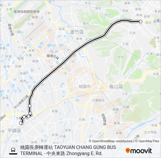 巴士2004的線路圖