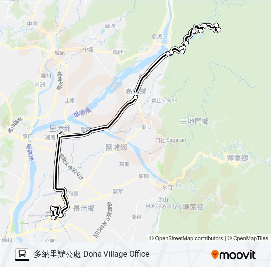 T511B(每週五發車) bus Line Map