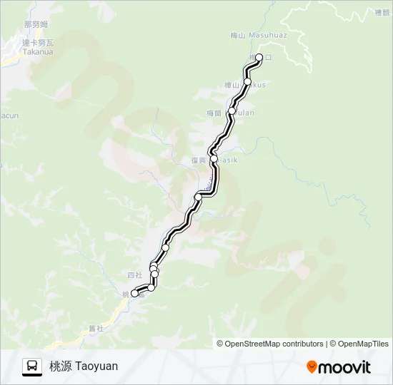 JOY Bus Line Map