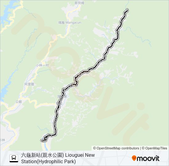 巴士JOY的線路圖