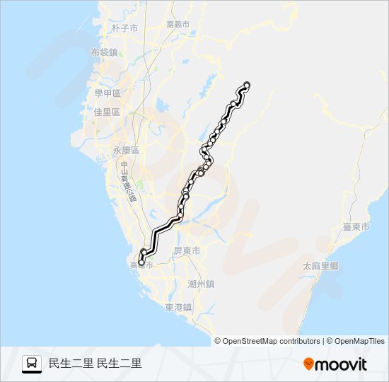 JOY bus Line Map