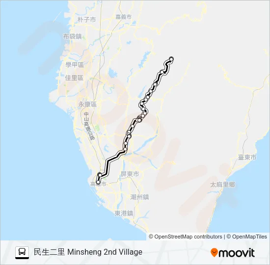 巴士JOY的線路圖