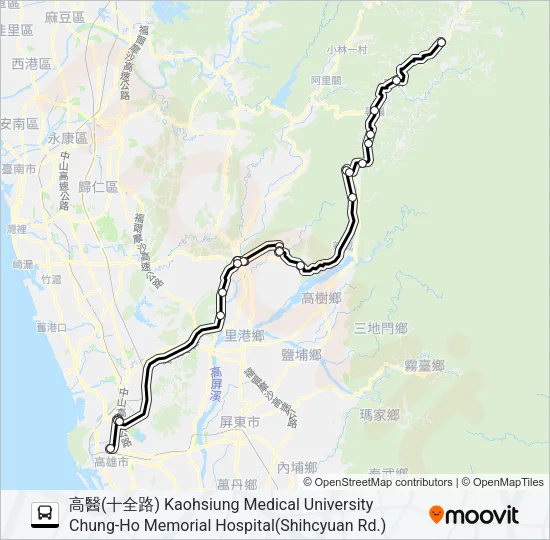 巴士JOY的線路圖