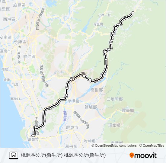 JOY bus Line Map