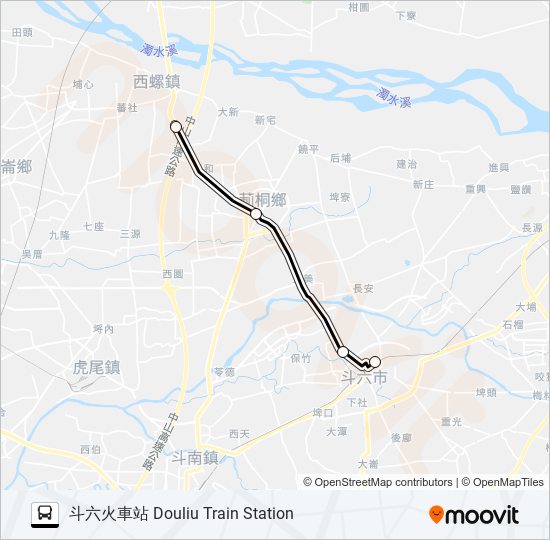 7000H bus Line Map