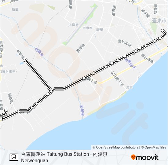 巴士8129A的線路圖