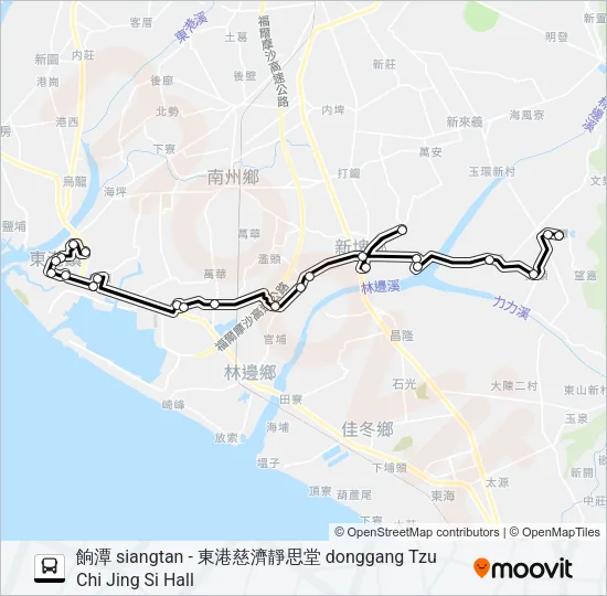 小黃公車715 Bus Line Map