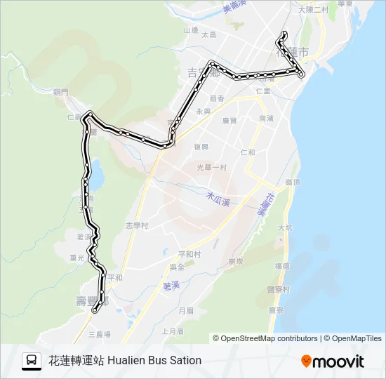 1139 Bus Line Map