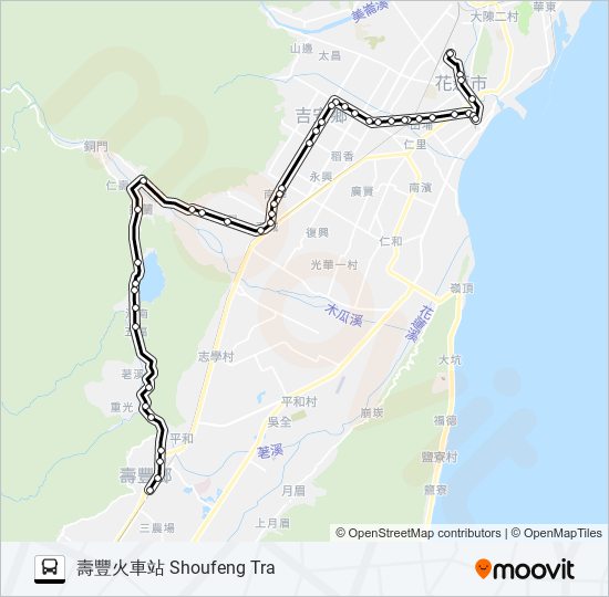 1139 bus Line Map