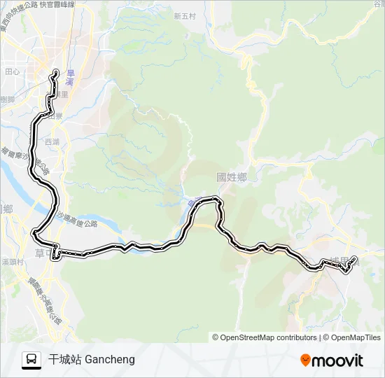 6268G Bus Line Map